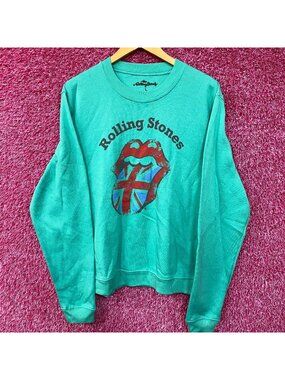 The Rolling Stones Tongue Logo Crewneck size Large